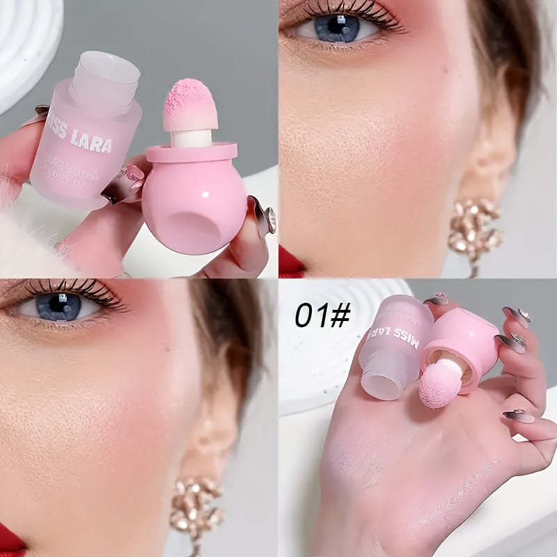 Soft & Natural Cheek Color - Liquid Blush for a Healthy Glow (set of 6)