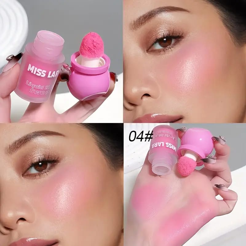 Soft & Natural Cheek Color - Liquid Blush for a Healthy Glow (set of 6)