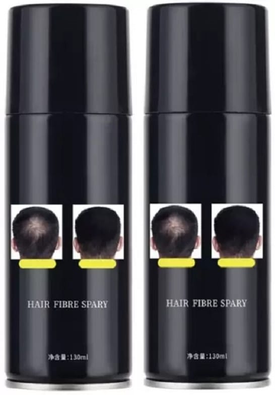 Imported King-yes Instant Hair Thickener Spray 30ml Black & Brown