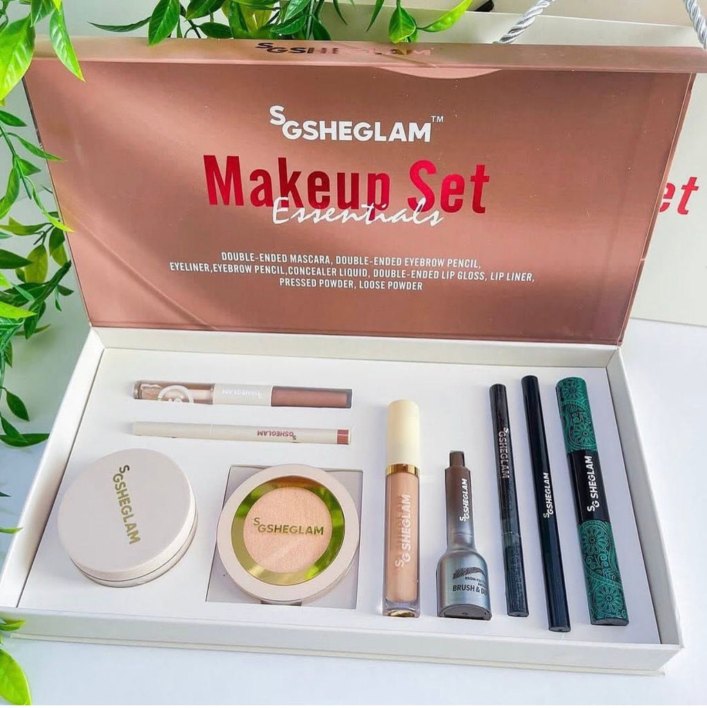 Sheglam 9-piece makeup box
