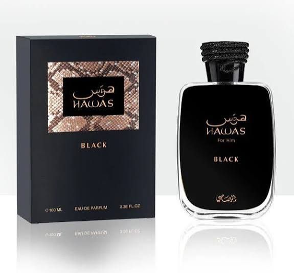 Rasasi Hawas Black 100 ml: Your Nighttime Persona, Bottled.