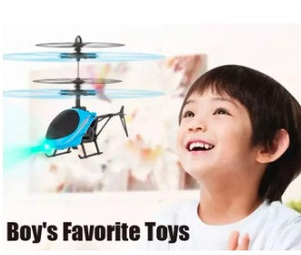 Mini RC Helicopter for Kids - Rechargeable, Safe, and Fun Remote Control Toy